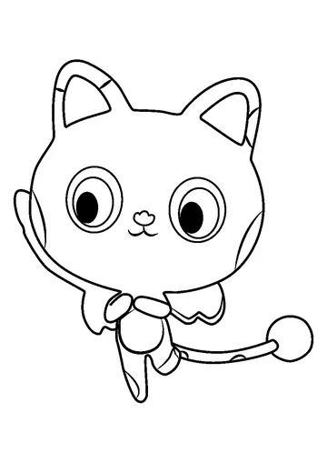 Bitty Fairy coloring page