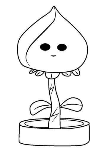 Itty Bitty Blossom coloring page
