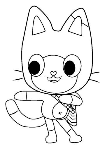 Pandy Paws coloring page