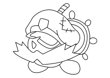 Admiral Bobbery coloring page