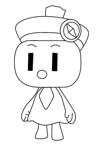 Arc coloring page