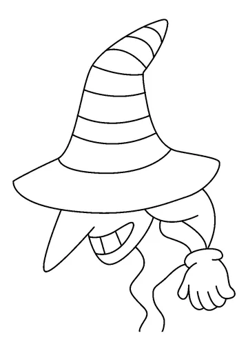 Beldam coloring page