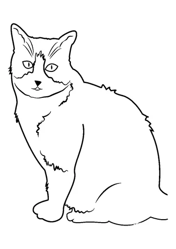 look Scary coloring page