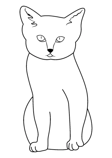 Sand Cat RSCC Sandwich Augu coloring page