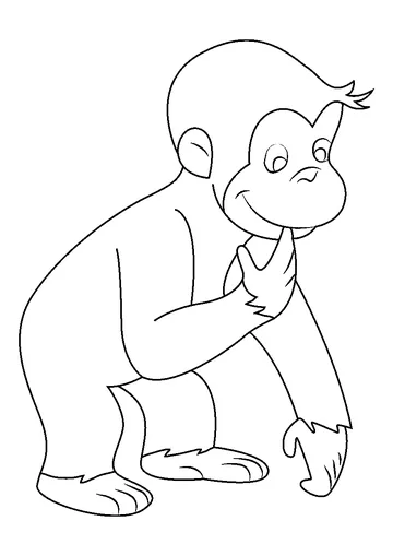 See Down coloring page