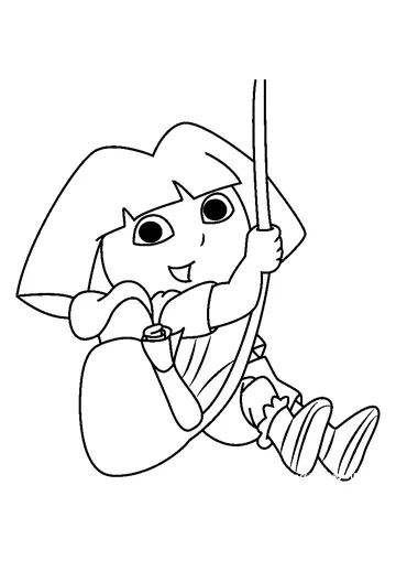 Dora Marquez coloring page