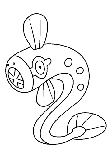 Eelektrik Pokemon coloring page