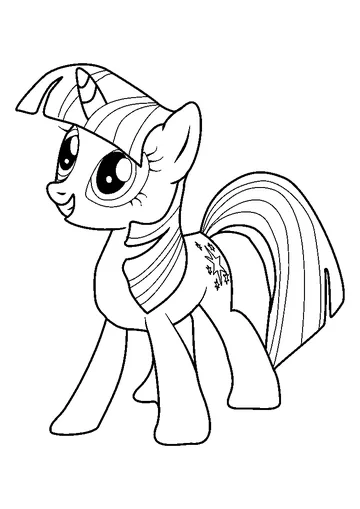Twilight Sparkle coloring page