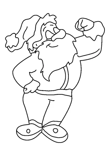 Santa Claus coloring page