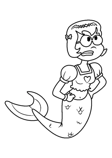 Princess Mindy coloring page