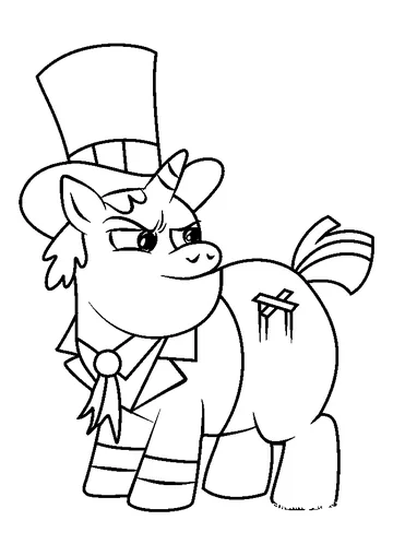 Claude coloring page