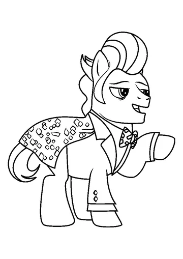Gladmane coloring page