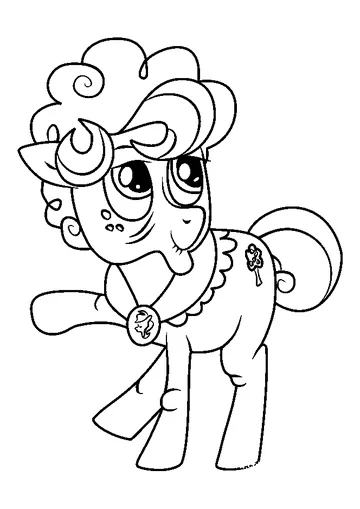 Goldie Delicious coloring page