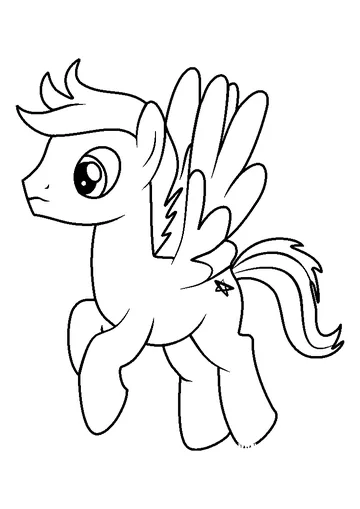 Open Skies coloring page