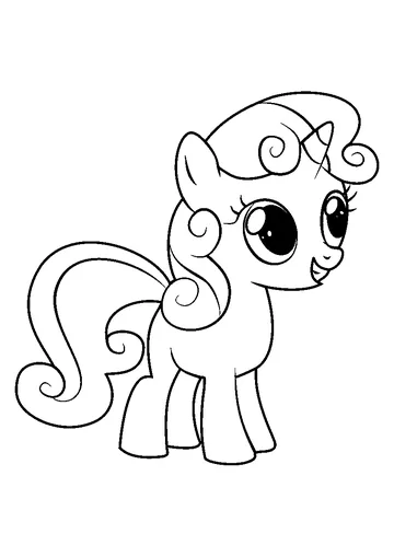 Sweetie Belle coloring page