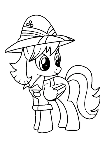 Teddie Safari coloring page
