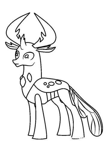 Thorax coloring page