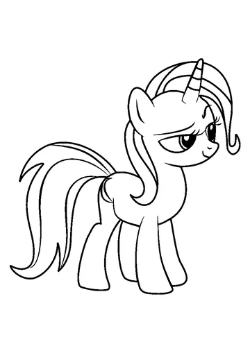 Trixie coloring page