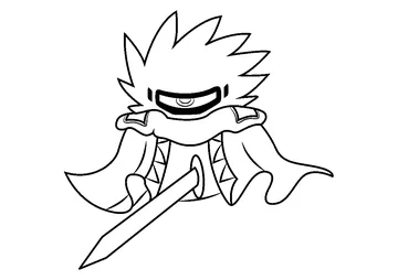 Dark Matter coloring page