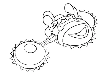 Heavy Mole coloring page