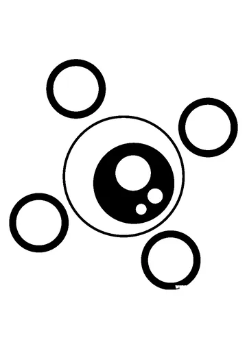 Kracko Jr coloring page