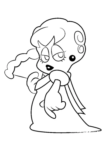 Lady Like coloring page