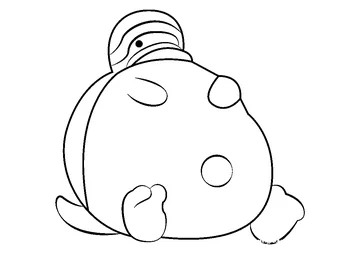 Tortletummy coloring page