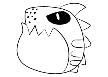 Water Galboros coloring page