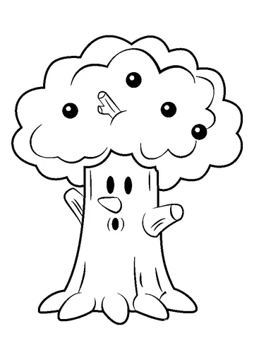 Whispy Woods coloring page