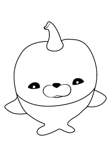 Perchkin Octonauts coloring page