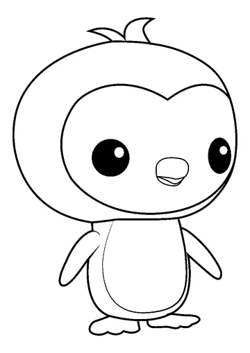 Pinto Octonauts coloring page