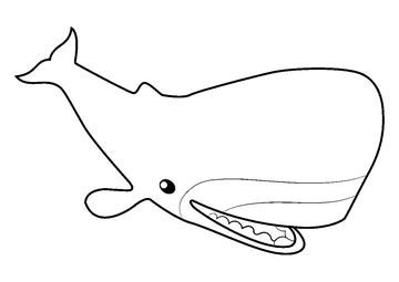 Scared Simon coloring page