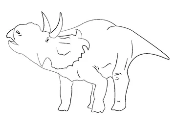 Albertaceratops coloring page