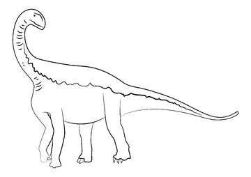 Jobaria coloring page