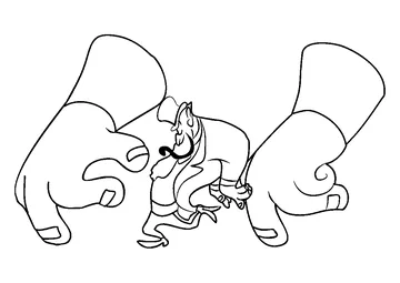 Fanny Genie coloring page