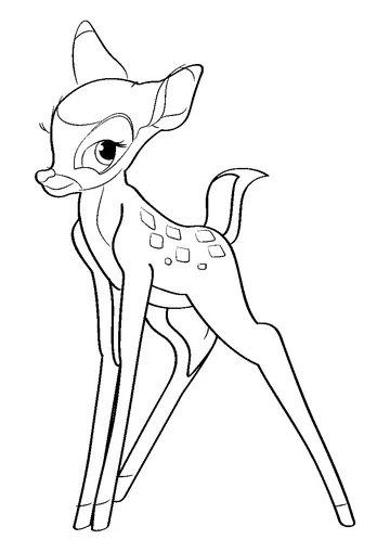 Princess Feline coloring page
