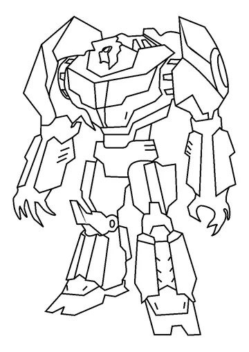 Grimlock From Transformers coloring page