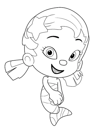 Cute Oona coloring page