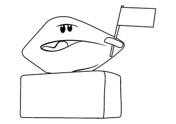 Clam From Bubble Guppies coloring page