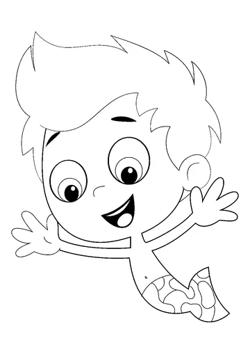 Enjoying Gil coloring page