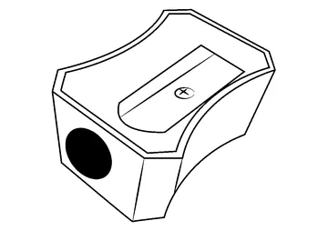 Sharpener coloring page