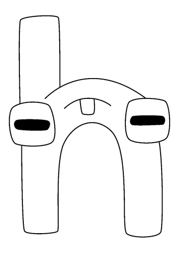 H Before Die coloring page