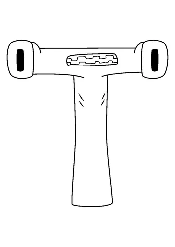 T Alphabet Lore coloring page