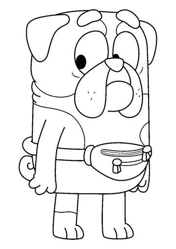 Winton's Dad coloring page