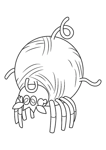 Tarountul Pokemon coloring page