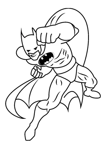 Ben Affleck coloring page