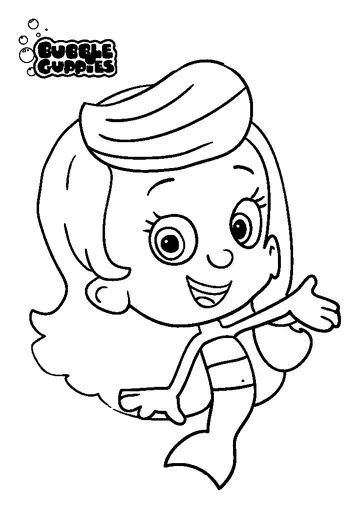 Molly coloring page