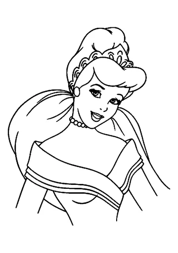Beautiful From Cartoons Disney coloring page