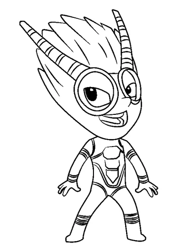 Firefly from PJ Masks coloring page