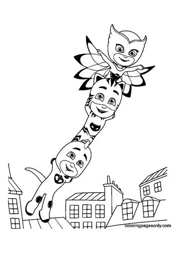Always together coloring page